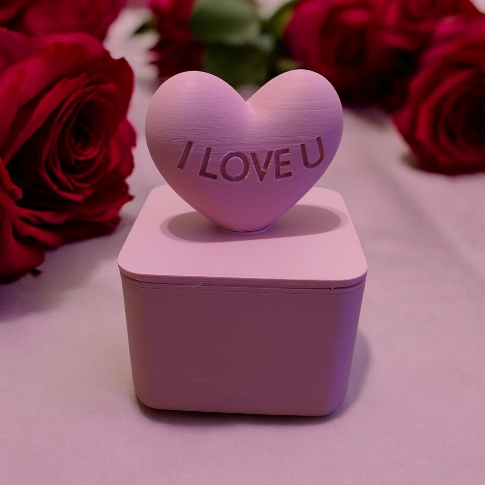 3D Printed Heart Box